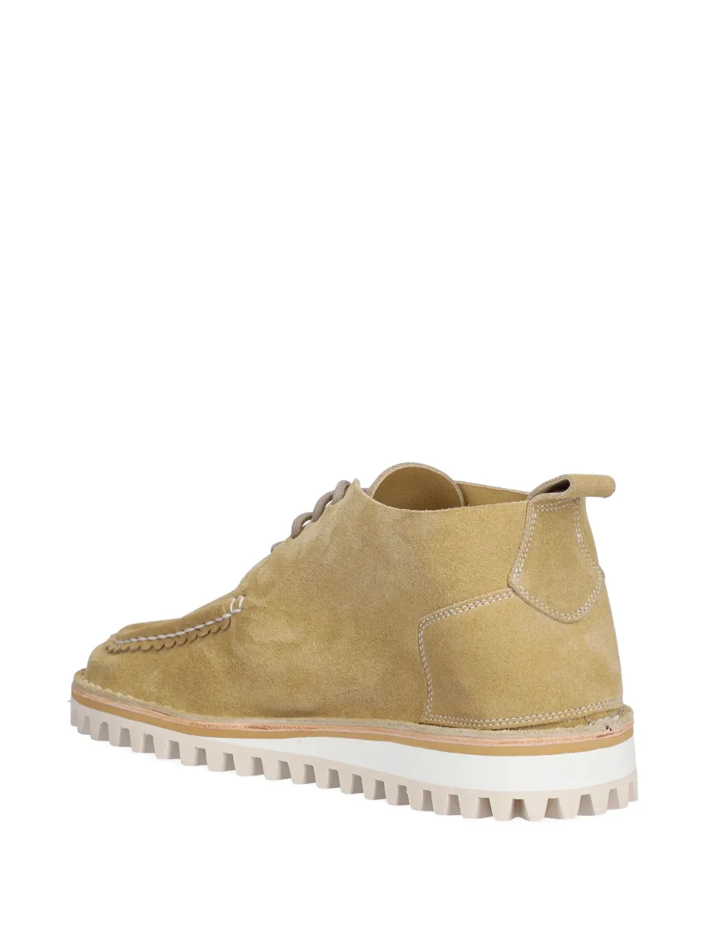 Fracap suede derby shoes Neutrals