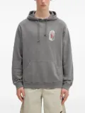 Gramicci graphic-print hoodie - Grey