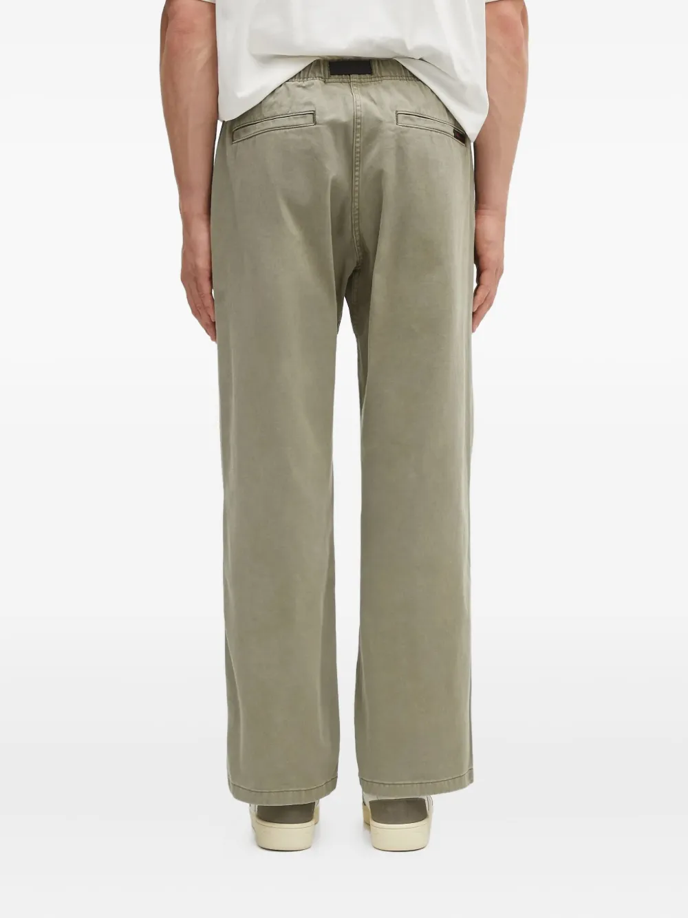Gramicci Broek met trekkoordtaille Groen