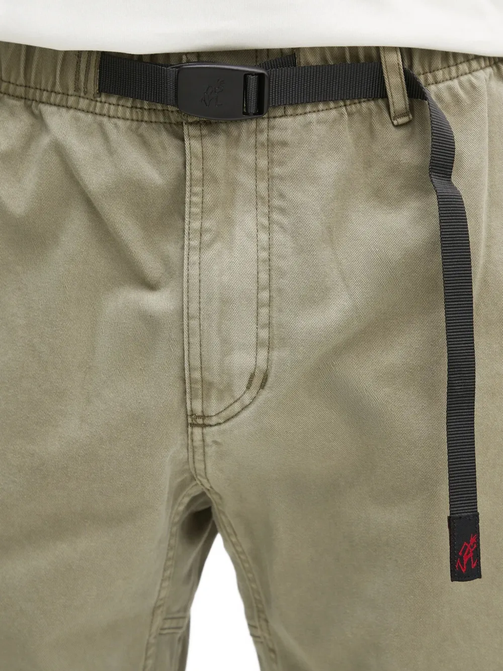 Gramicci Broek met trekkoordtaille Groen