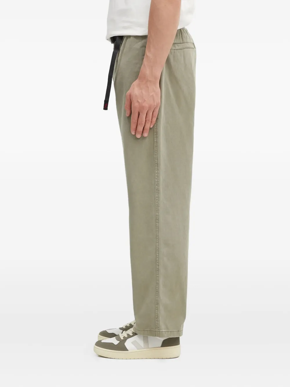 Gramicci Broek met trekkoordtaille Groen