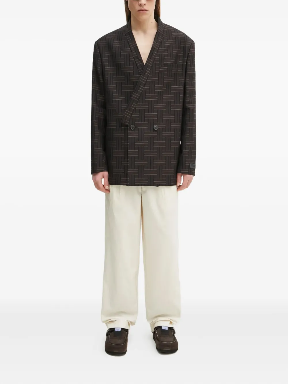 Fred Perry pleated-front trousers | Regular-Fit & Straight Leg Pants | Image 2