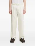 Fred Perry pleated-front trousers - White