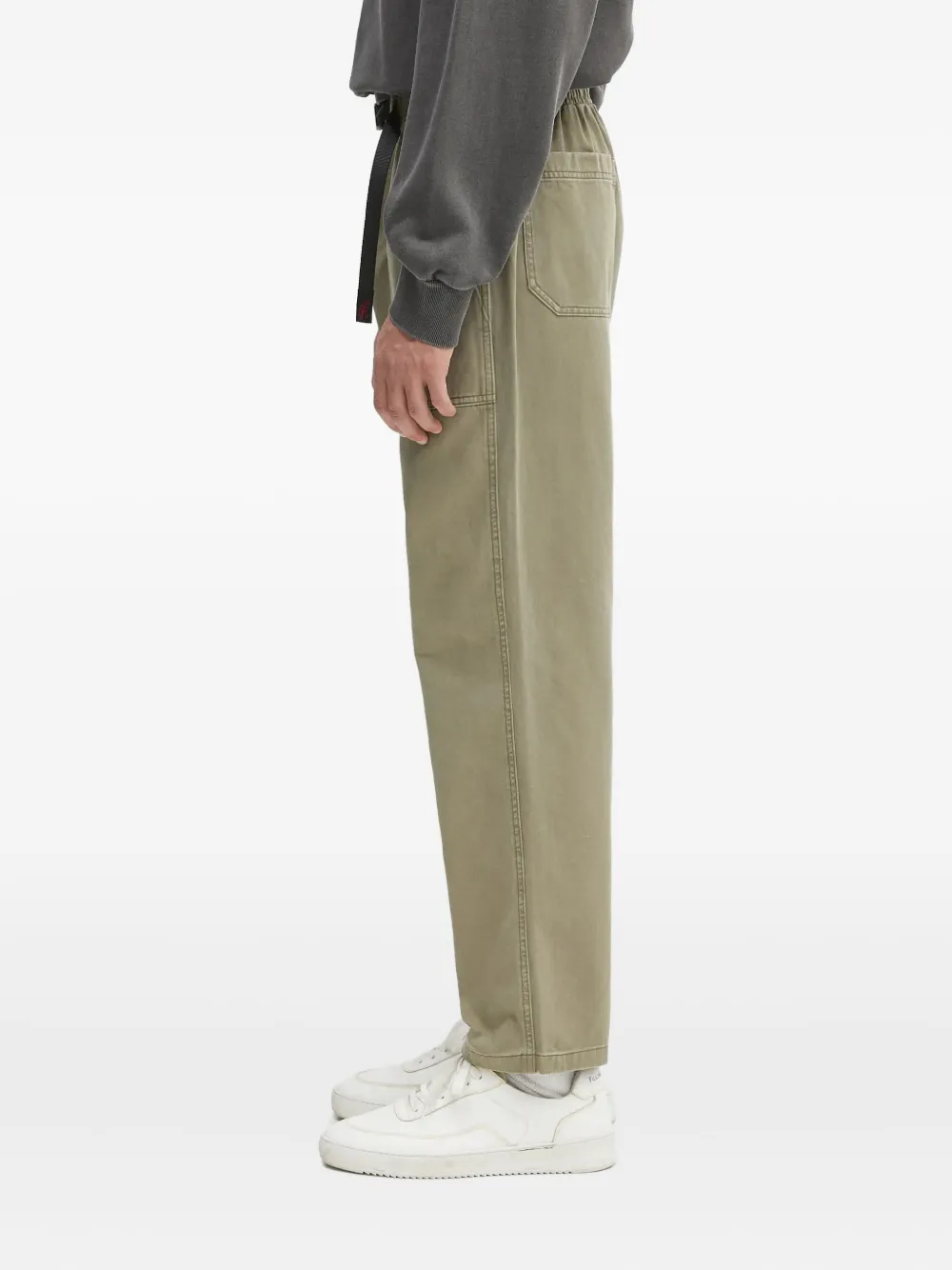 Gramicci Broek met zak met ceintuur Groen