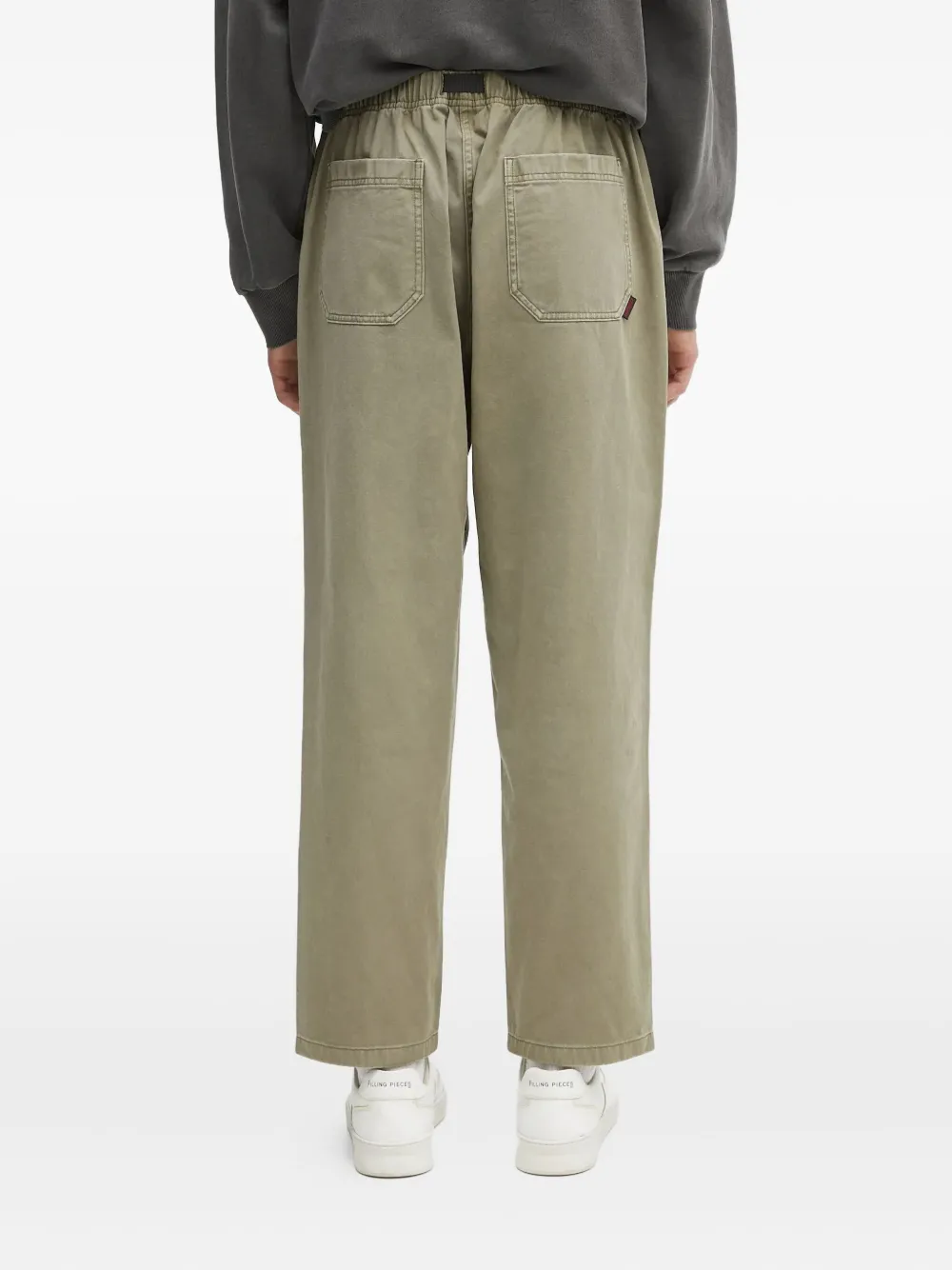 Gramicci Broek met zak met ceintuur Groen
