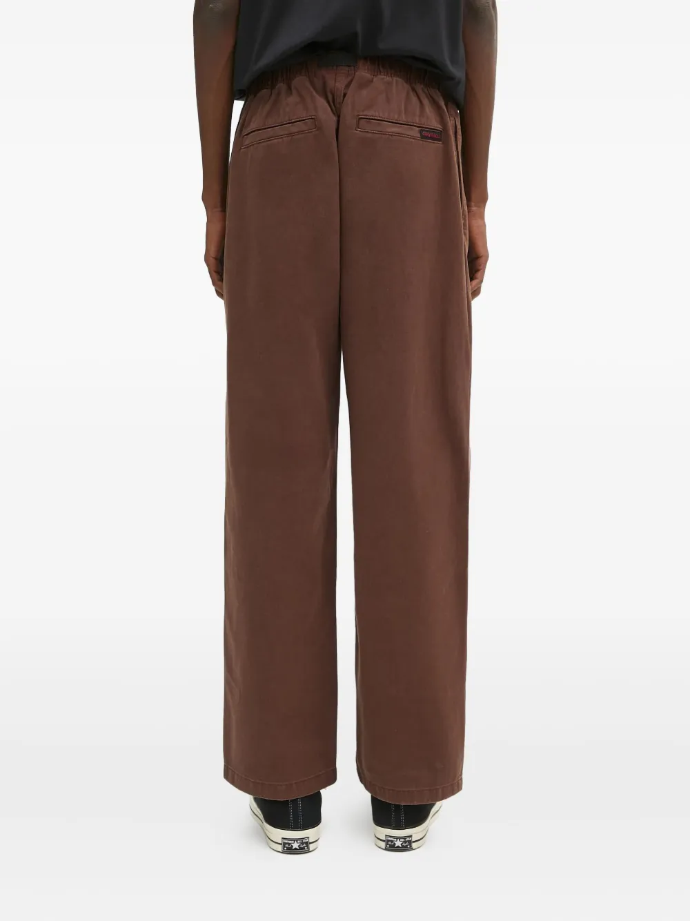 Gramicci Broek met ceintuur Bruin