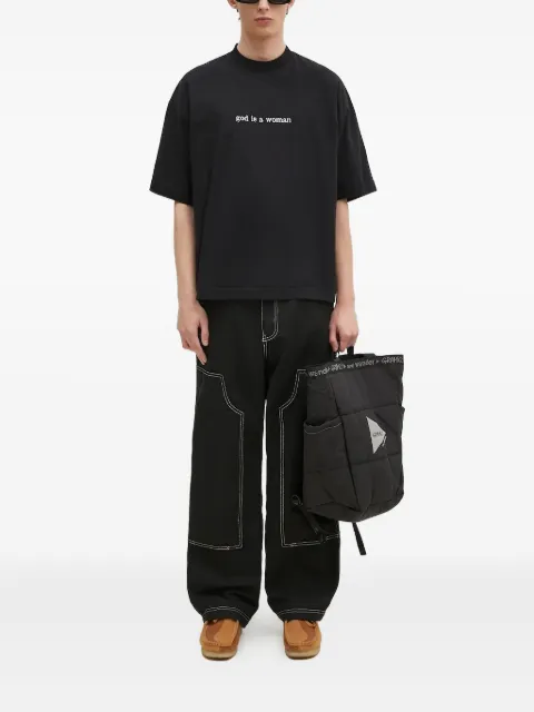 Gramicci x And Wander quilted backpack
