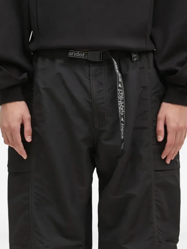 Gramicci サイドジップ カーゴパンツ | ブラック | FARFETCH JP