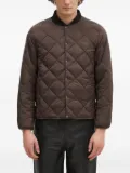 Gramicci diamond-quilted bomber jacket - Brown
