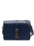 Saint Laurent Pre-Owned 2014 Medium Leather Monogram Universite Bag crossbody bag - Blue