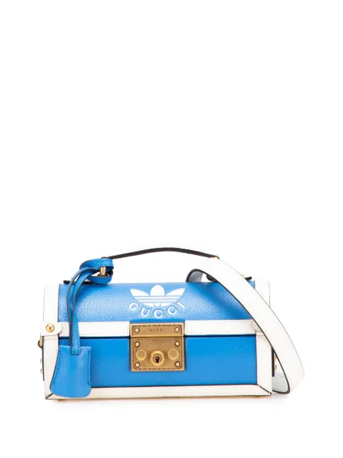 Gucci Pre-Owned 2016-2025 Adidas Leather Golf Ball Case satchel