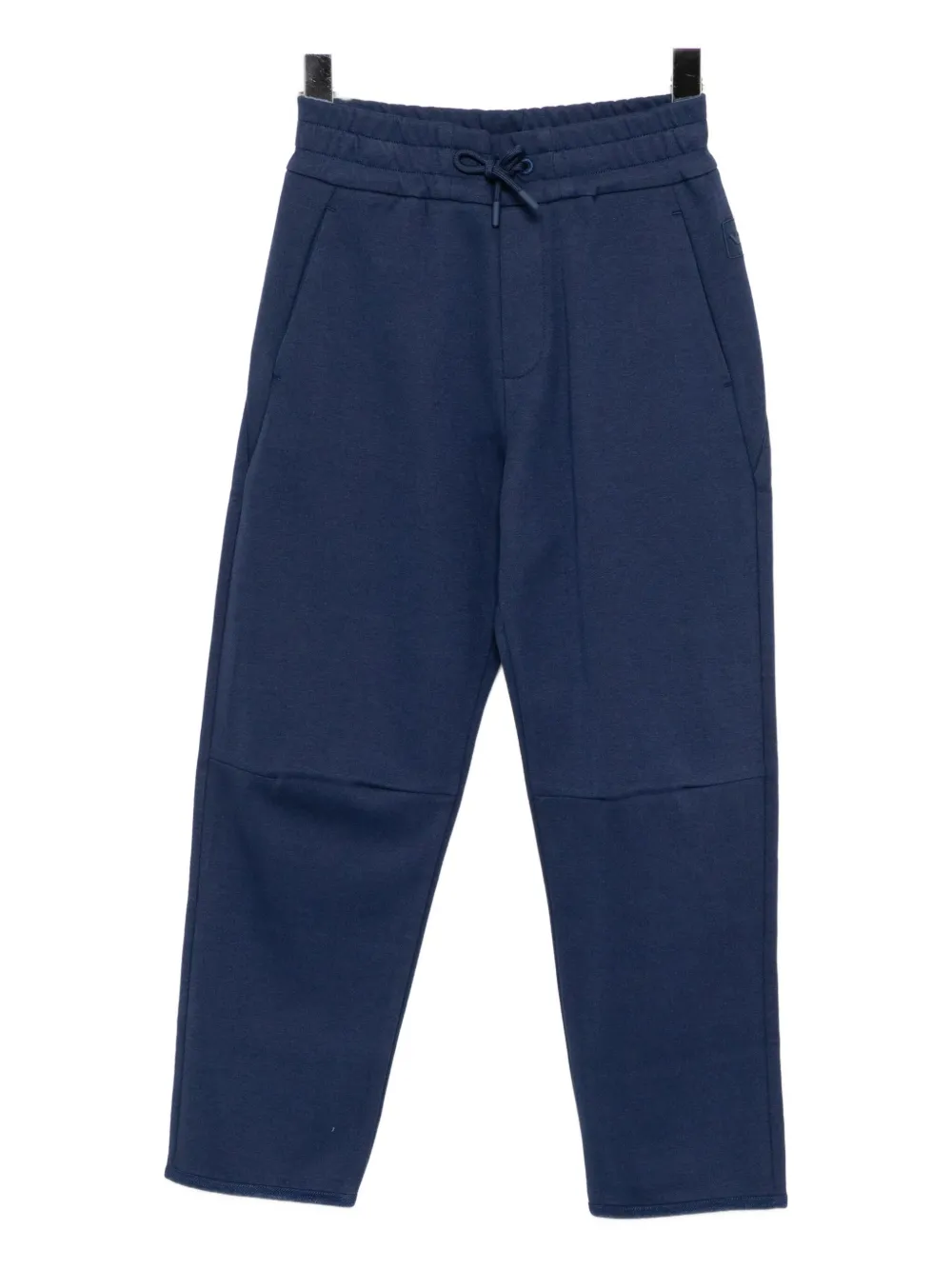 Emporio Armani Kids logo track pants - Blu