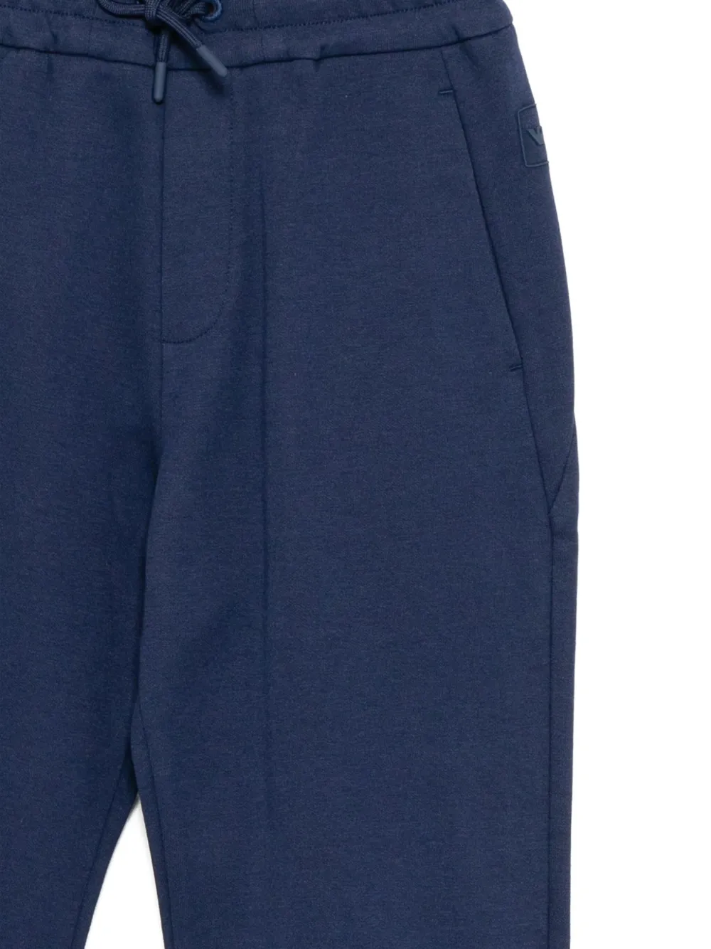Emporio Armani Kids Trainingsbroek met logo Blauw