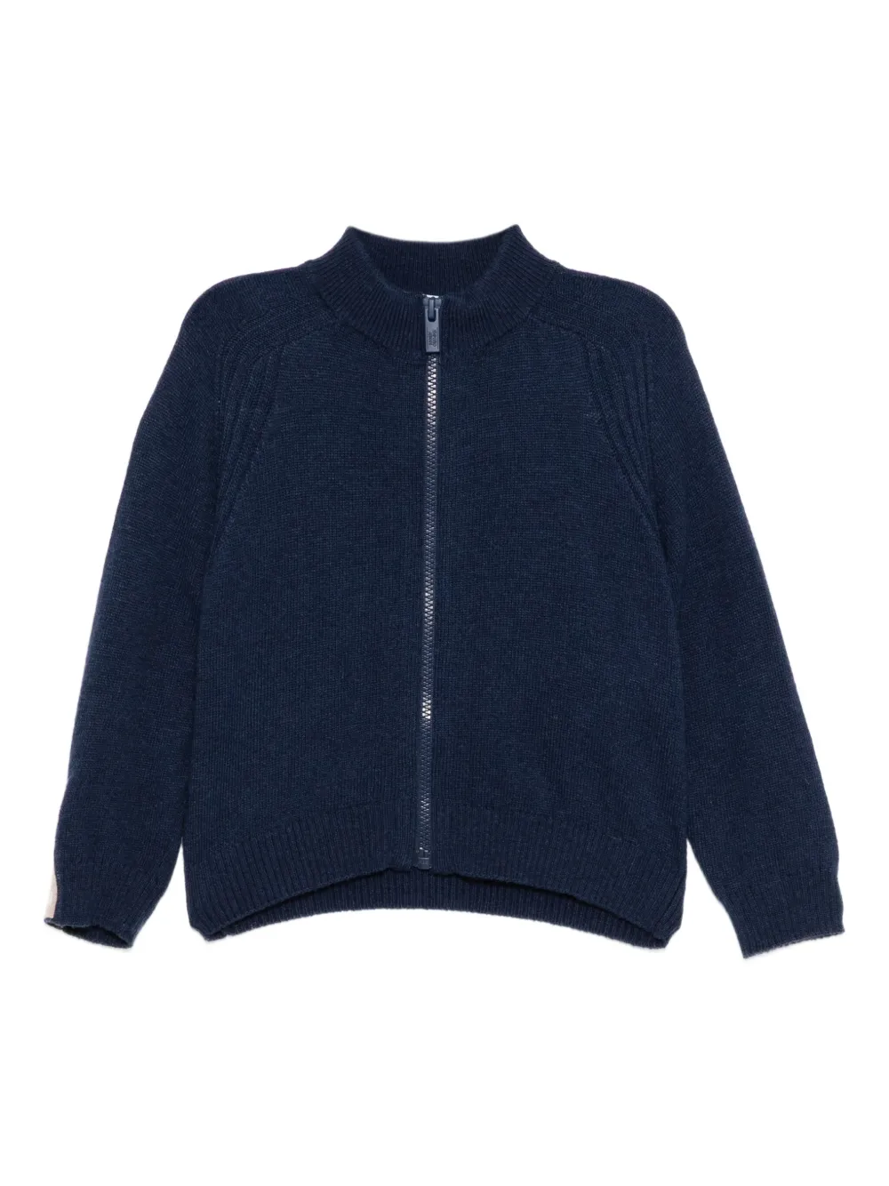 Emporio Armani Kids logo-patched jacket - Blu