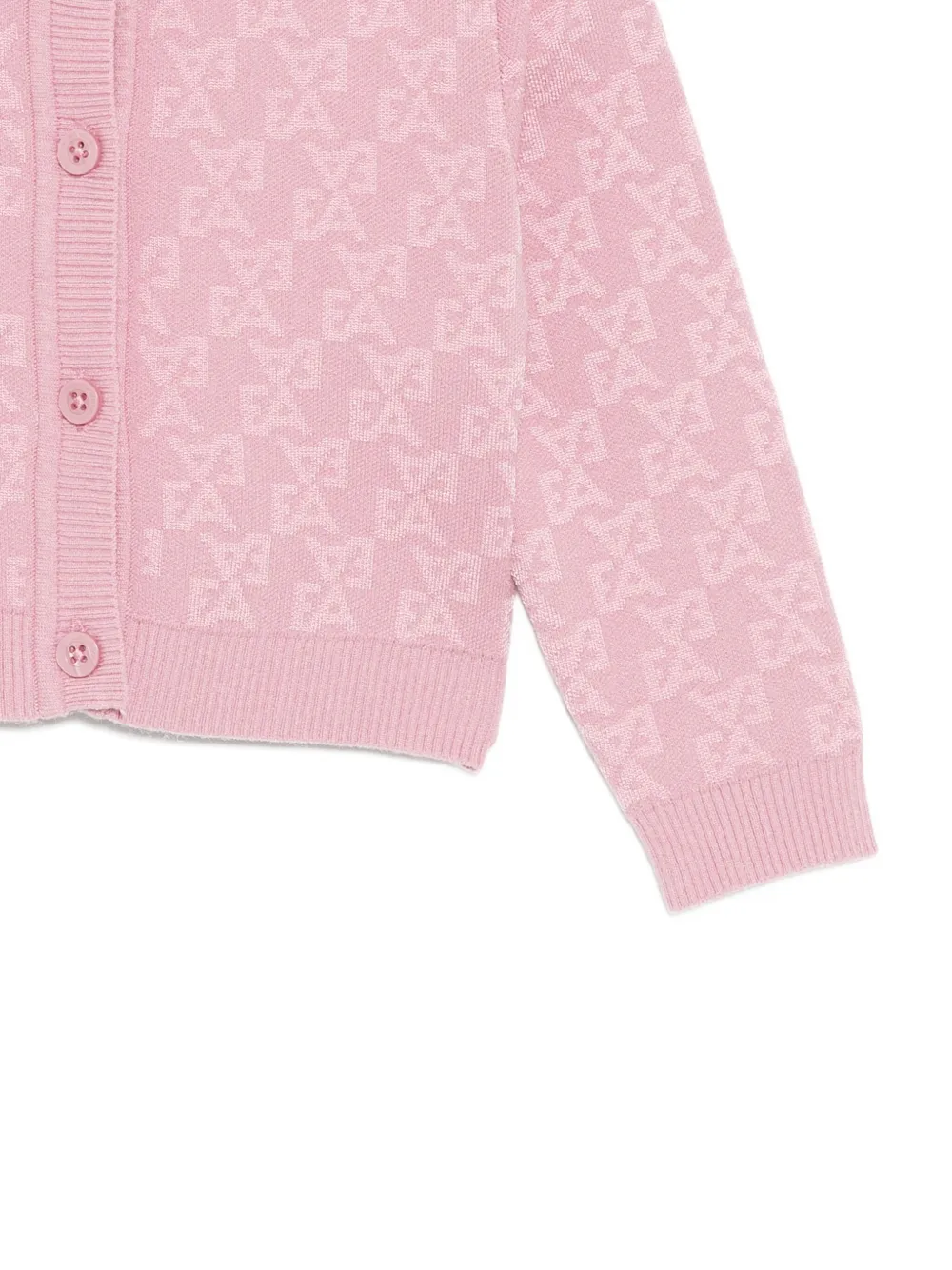 Emporio Armani Kids Vest met monogram Roze