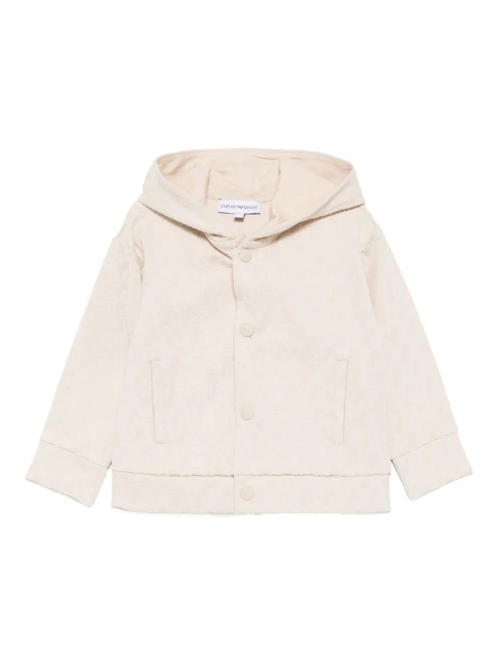 Emporio Armani Kids monogram jacket | Neutrals | Image 1