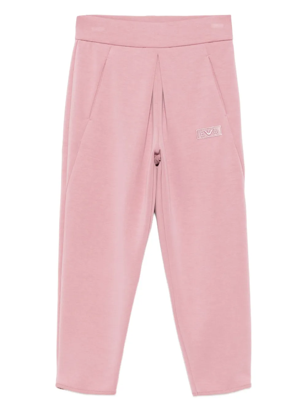 Emporio Armani Kids logo-patch trousers | Girls Casual Trousers | Image 2
