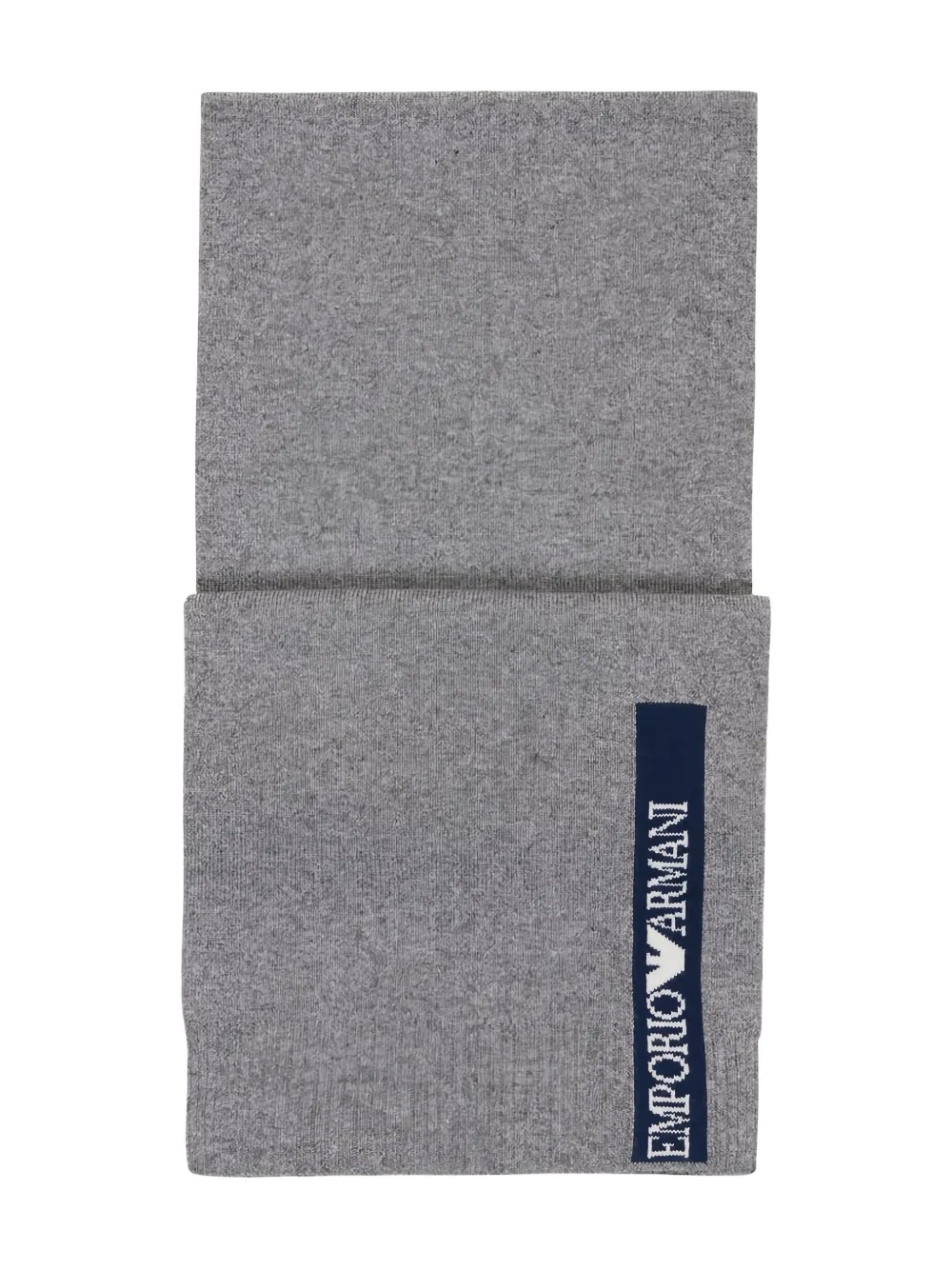 Emporio Armani Kids Muts met logoplakkaat Grijs