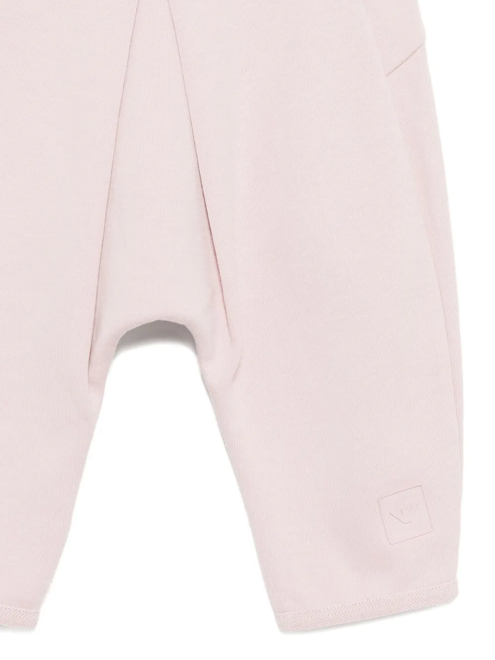 Emporio Armani Asv Trousers In Pink