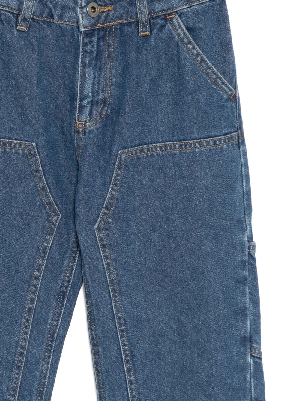 Emporio Armani Loose-fit Jeans In Blue