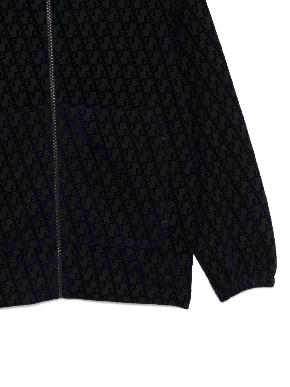 Emporio Armani Kids Jack met monogram Zwart