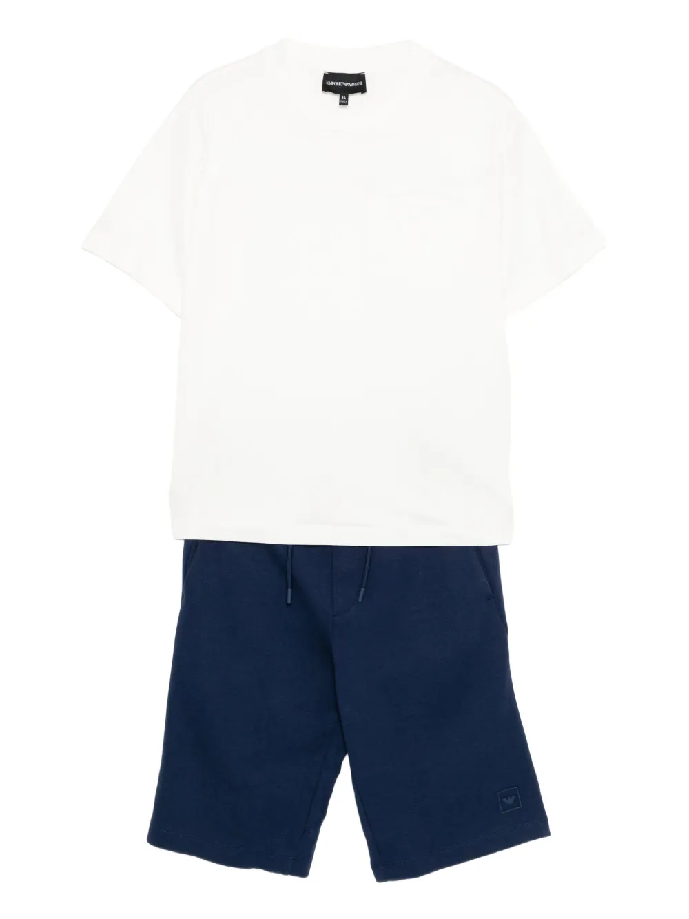 Emporio Armani Kids jersey shorts set | White | Image 1