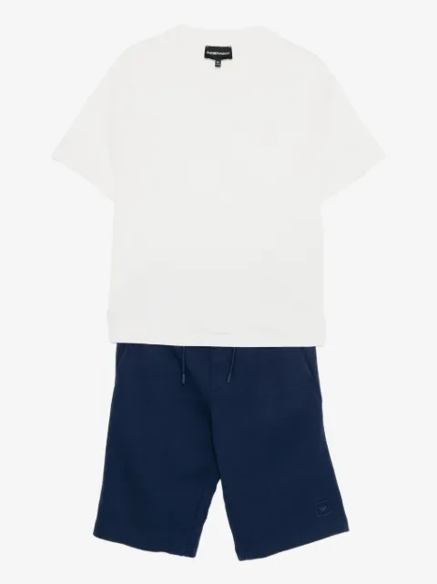 Emporio Armani Kids set de pantalones con logo en relieve
