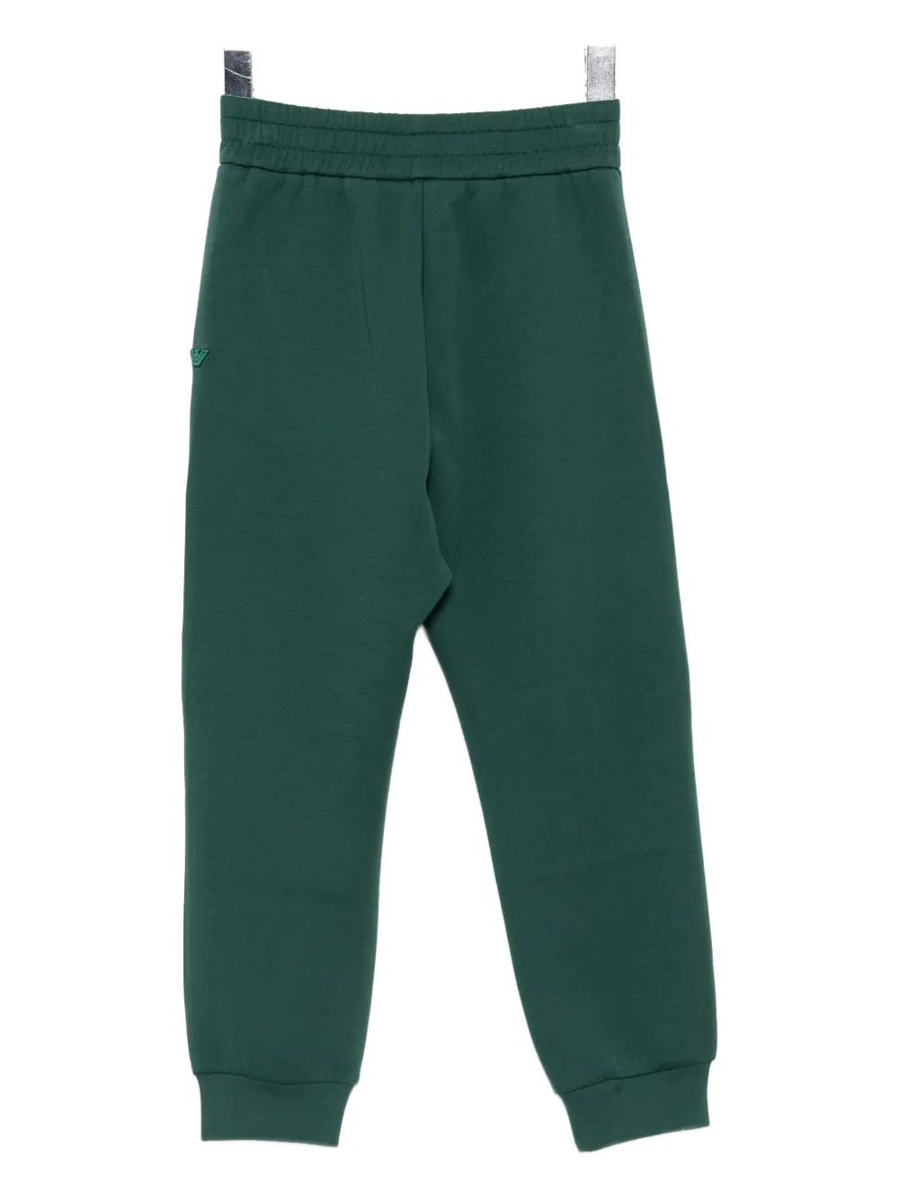 Emporio Armani Kids Trainingsbroek met geborduurd logo Groen