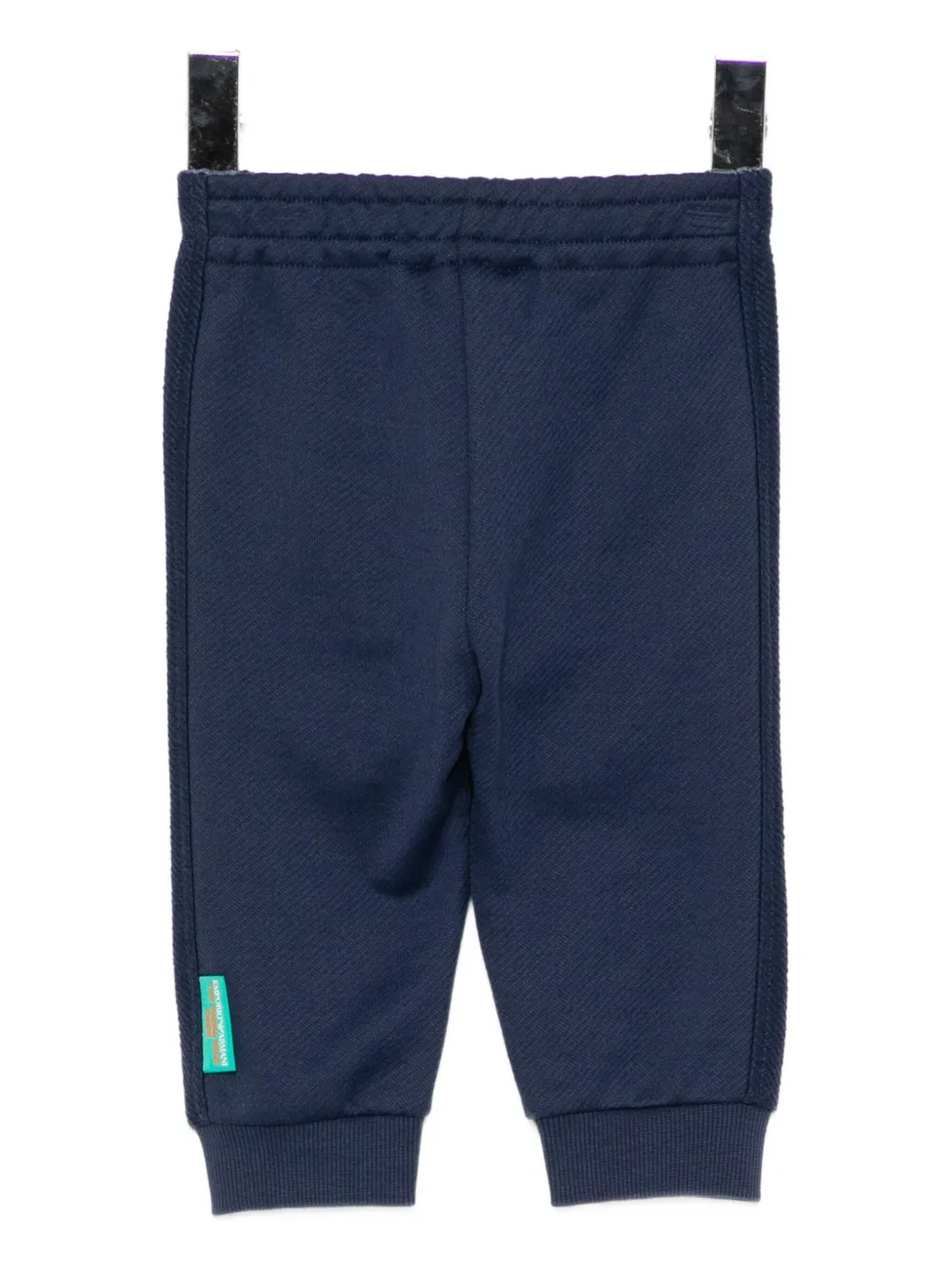 Emporio Armani Asv Manga Bear Trousers In Blue