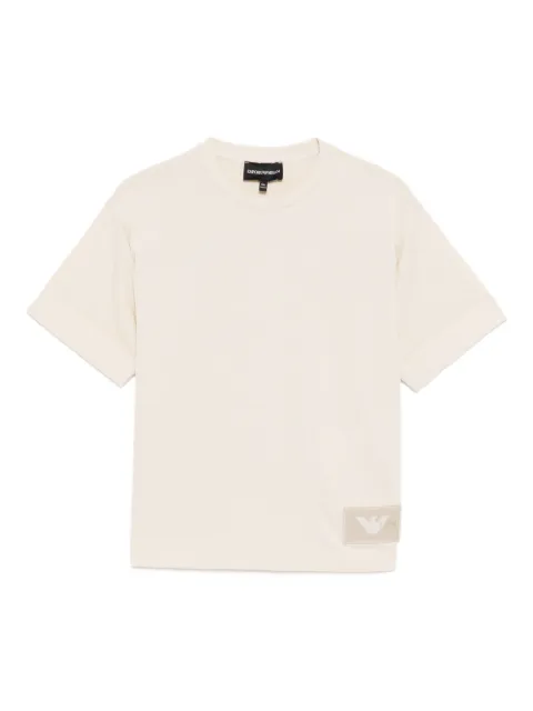 Emporio Armani Kids logo-patch T-shirt