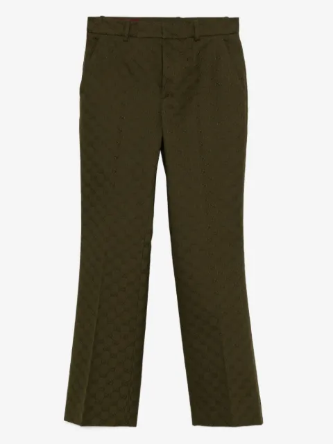 Gucci GG monogram trousers