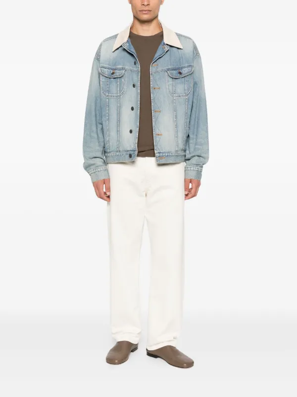 The Row Joret デニムジャケット | ブルー | FARFETCH JP