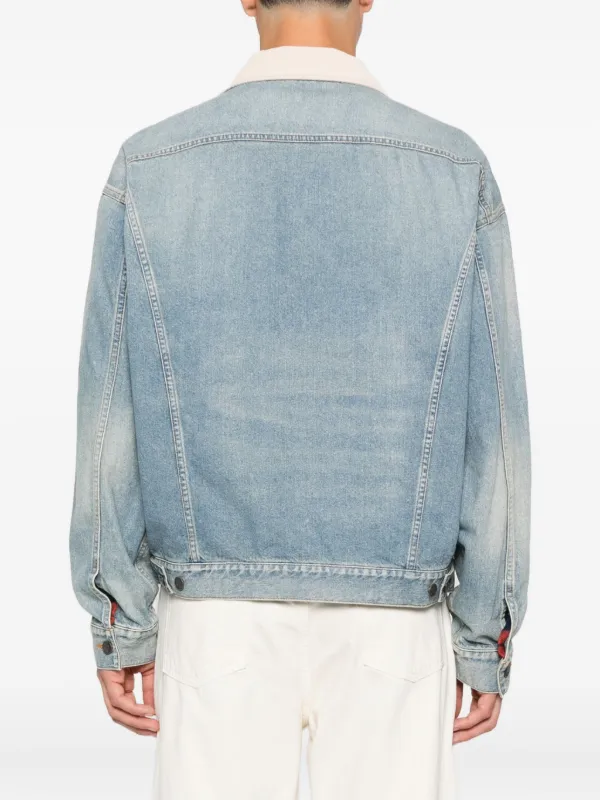 The Row Joret デニムジャケット | ブルー | FARFETCH JP