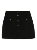 Coperni button-front pocket skirt - Black