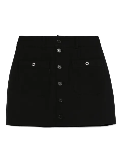Coperni button-front pocket skirt