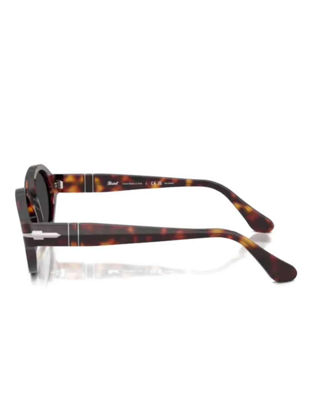 Persol Loris tortoiseshell round-frame sunglasses Bruin