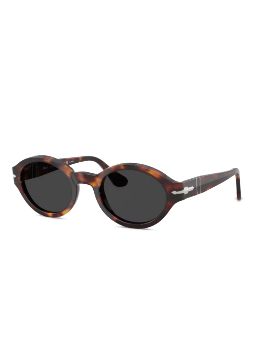 Persol Loris tortoiseshell round-frame sunglasses Bruin
