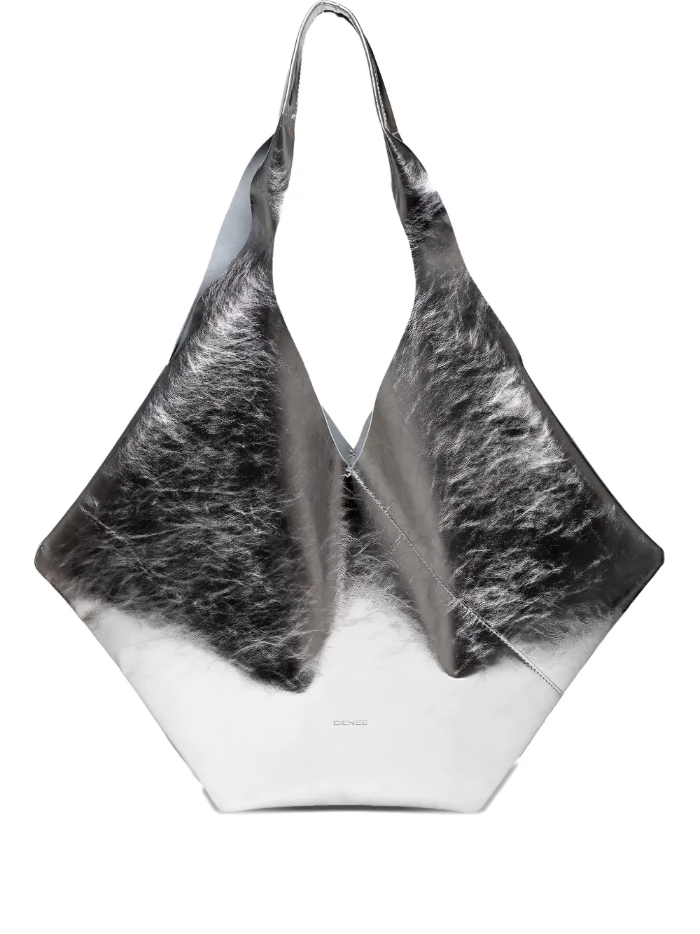 Dienèe La Ep metallic leather tote bag | Silver | Image 1