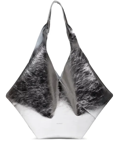 Dienèe La Ep metallic leather tote bag