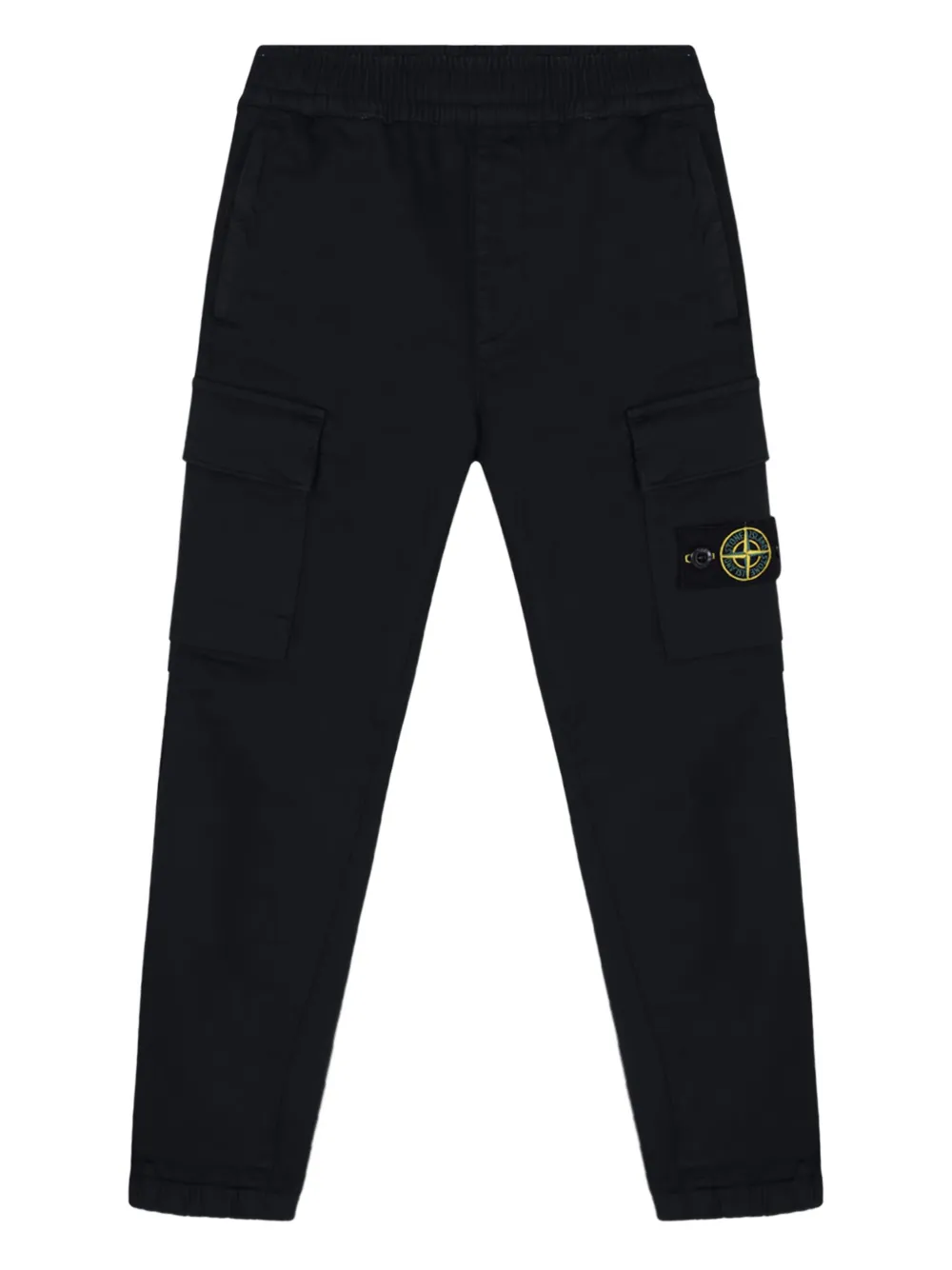 Stone Island Junior cargo pocket trousers | Black | Image 1