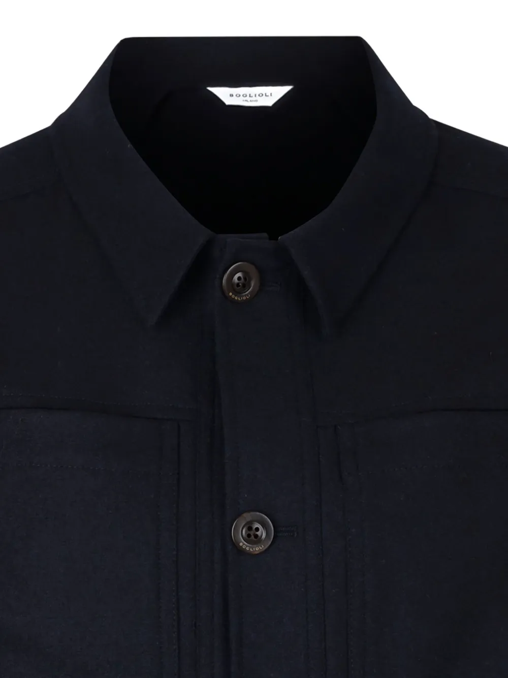 Boglioli Jas met knopen Blauw