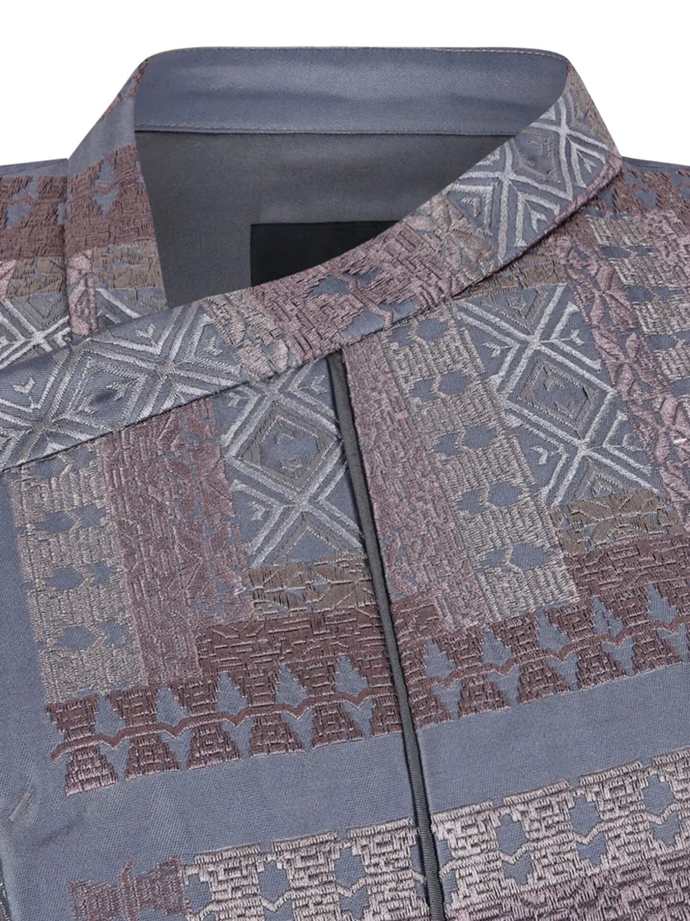 Hui Milano Geometric-pattern Gilet In Multi