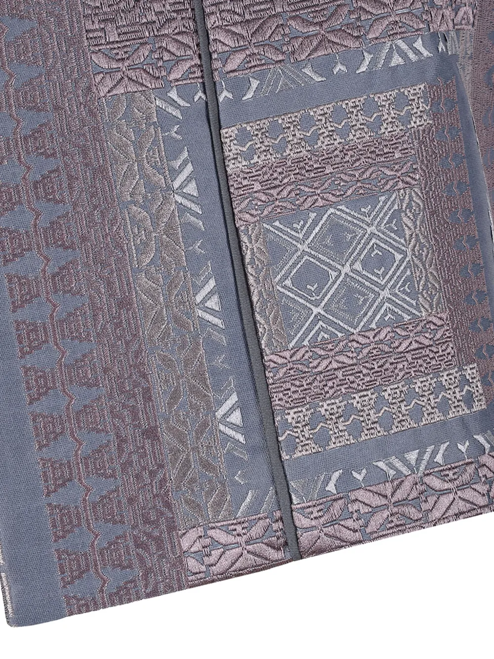 Hui Milano Geometric-pattern Gilet In Multi