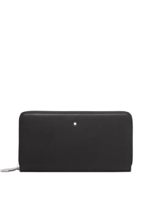 Montblanc zip-around leather wallet