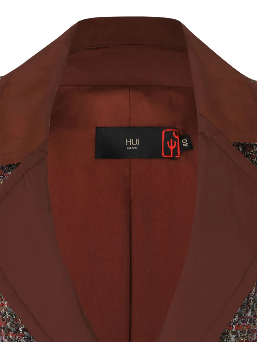  Hui Milano Buttoned Pocket Coat - Brown 