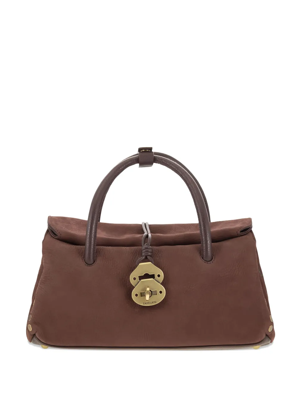 Zanellato Top-handles Clasp-closure Tote Bag In Brown