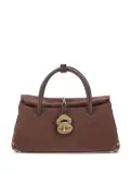 Zanellato top-handles clasp-closure tote bag - Brown