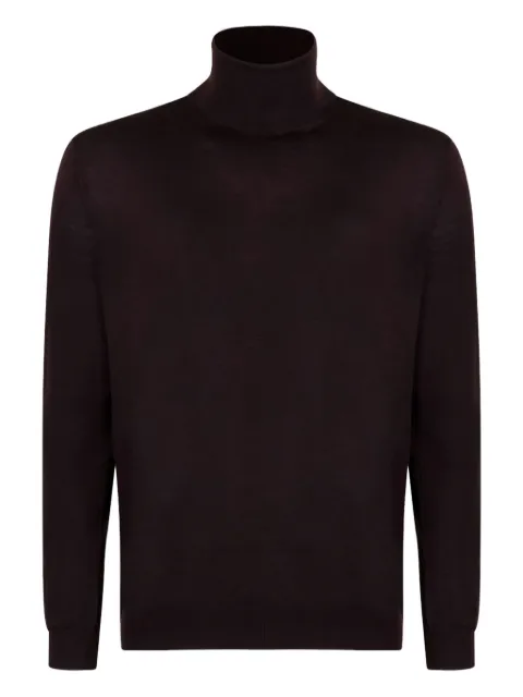 Malo turtleneck virgin-wool sweater