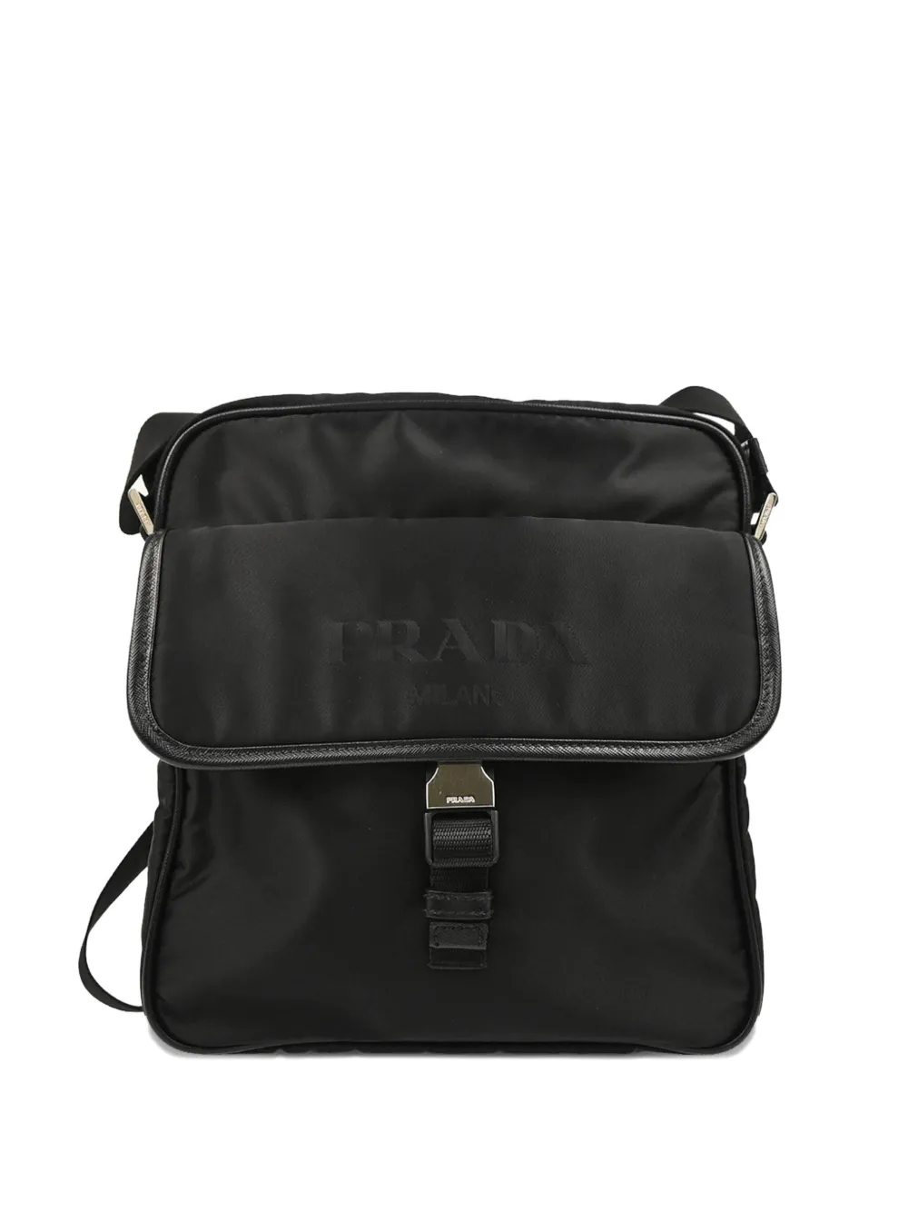 2010 logo-plaque shoulder bag
