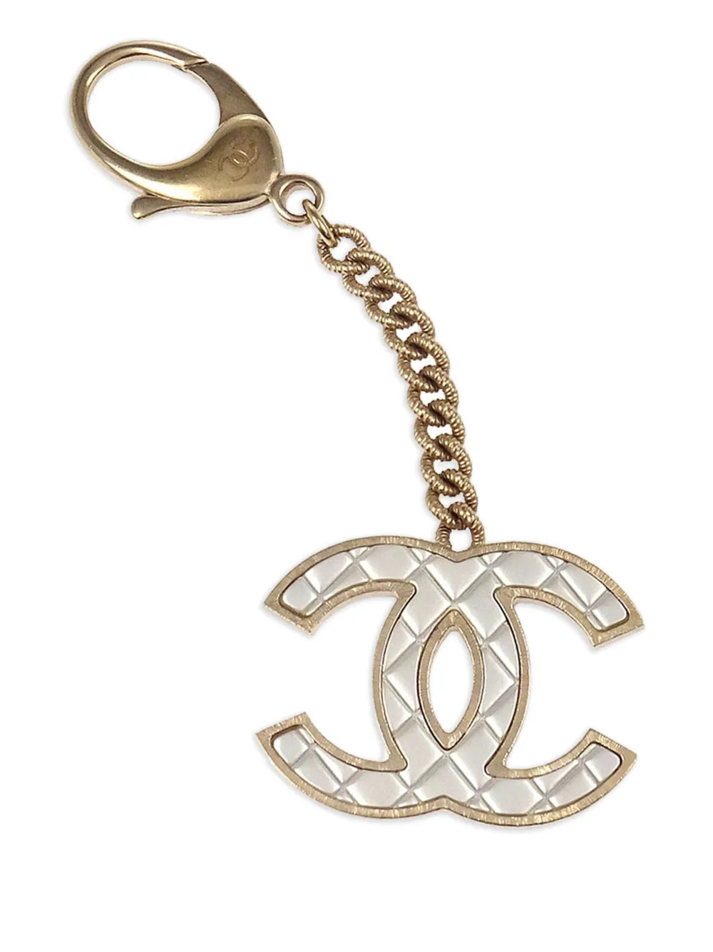 CHANEL Pre-Owned 2016 CC bag charm | Gold | Image 1